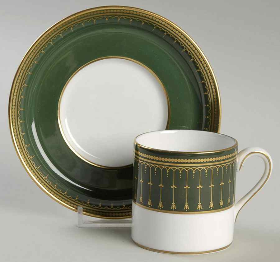 Royal Windsor Flat Demitasse Cup & Saucer Set by Spode-1
