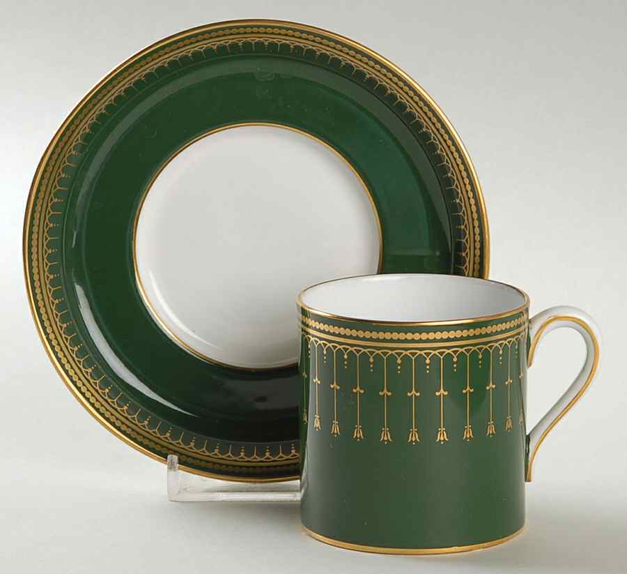 Royal Windsor Flat Demitasse Cup & Saucer Set by Spode-1