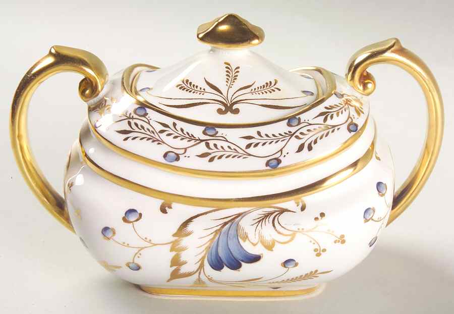 Royce Sugar Bowl & Lid by Spode-1