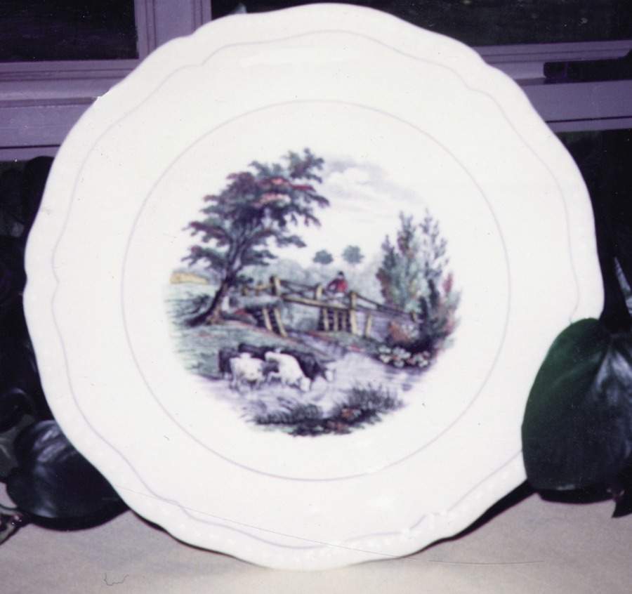 Rural Scenes Dinner Plate by Spode-1