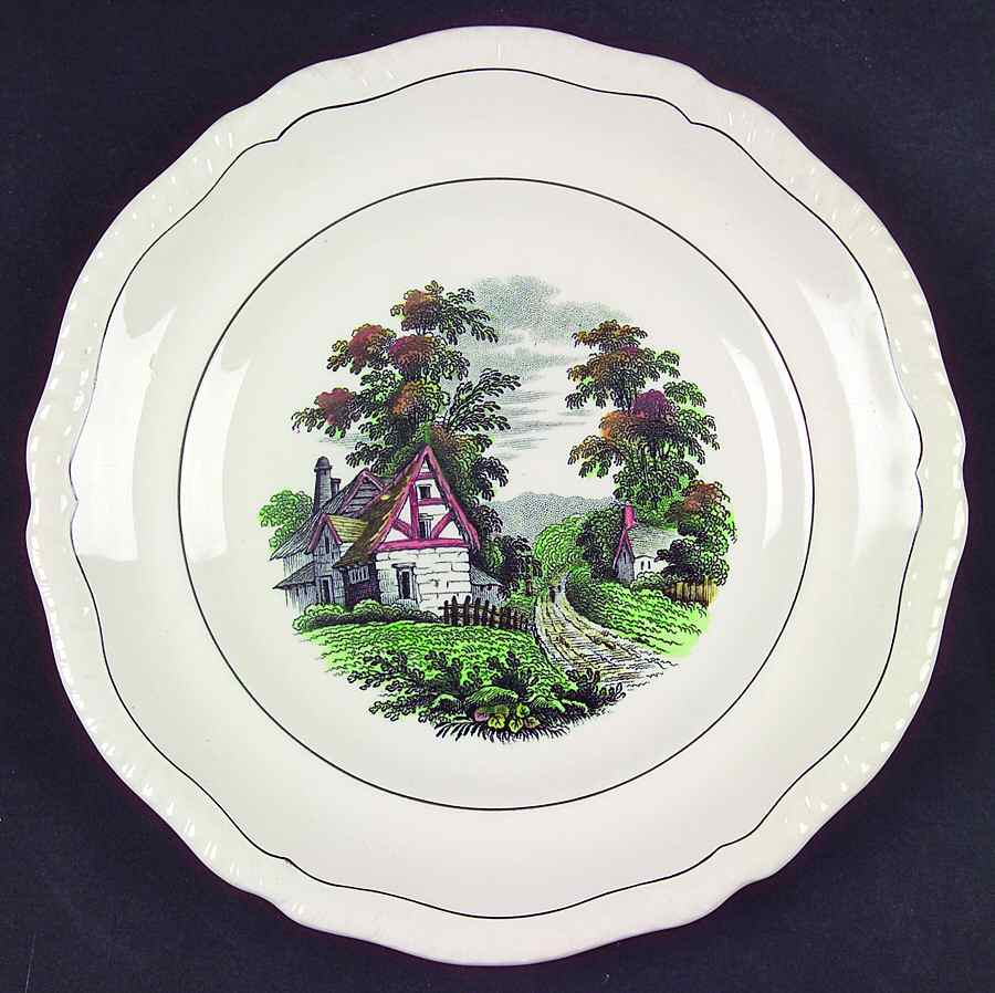 Rural Scenes Salad Plate by Spode-1