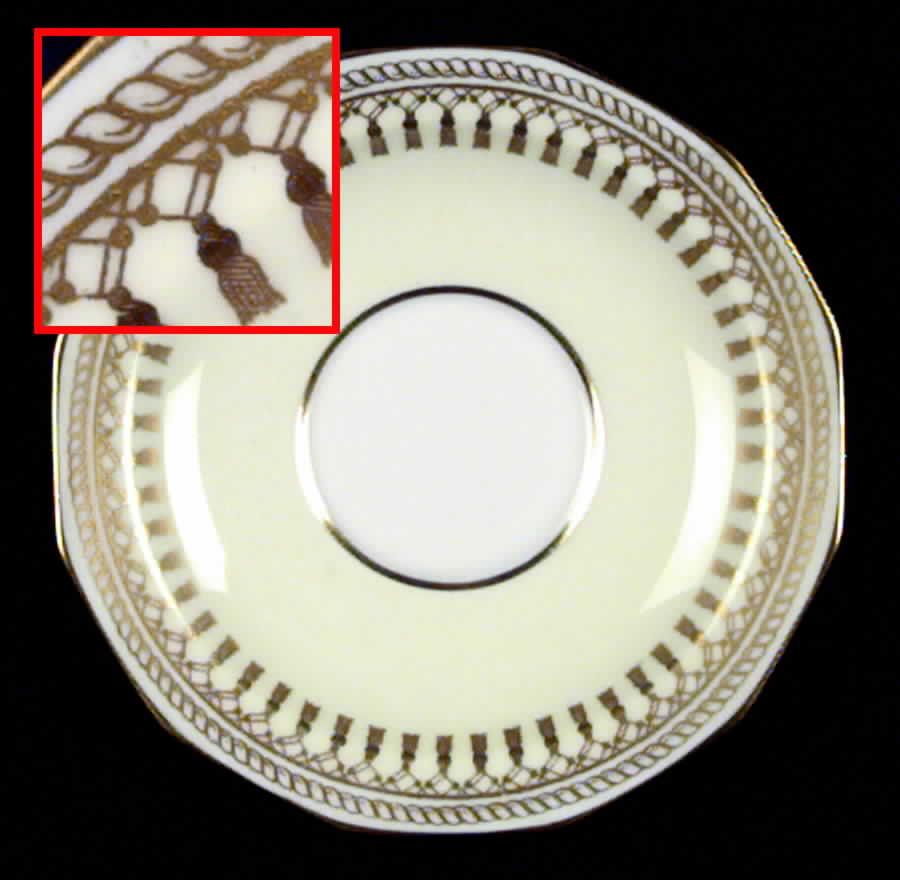 Ryde Cream Saucer for Demitasse Cup by Spode-1