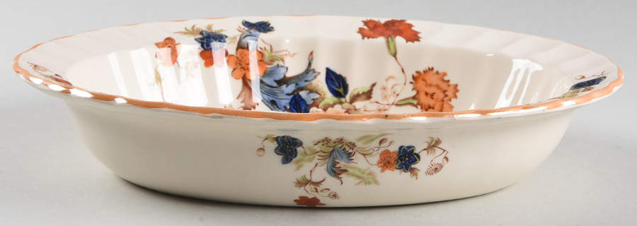 Old Clovelly 10" Oval Vegetable Bowl by Spode-1
