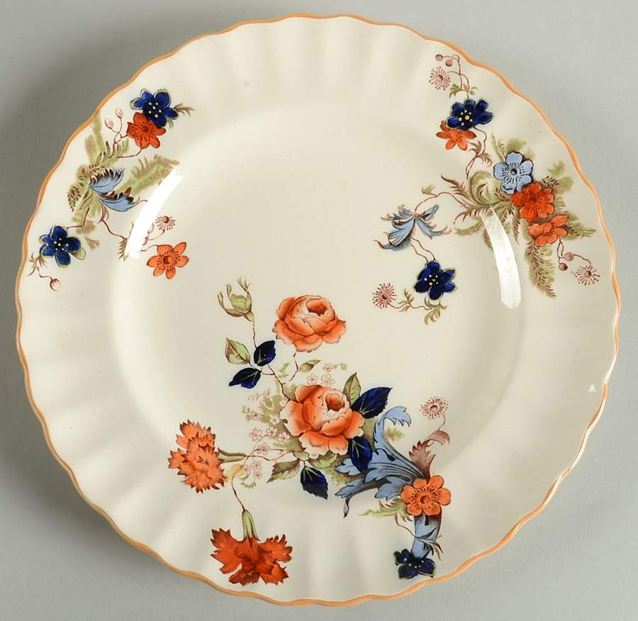 Old Clovelly Luncheon Plate by Spode-1