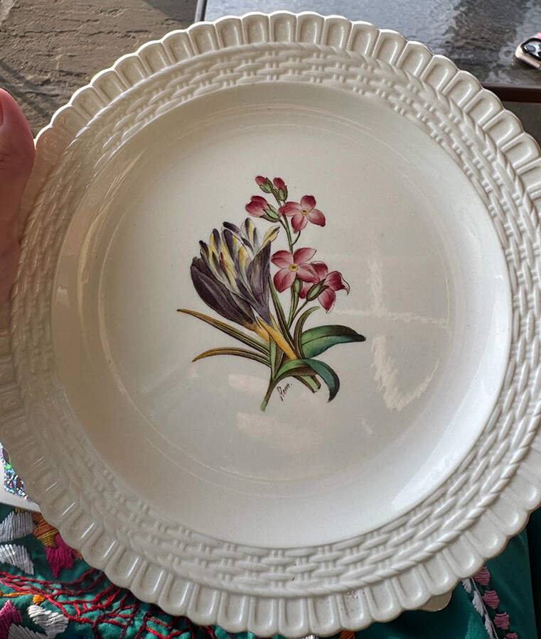 Kibblestone Plants Luncheon Plate by Spode-1