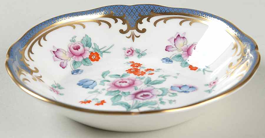 Savoy Blue Fruit/Dessert (Sauce) Bowl by Spode-1