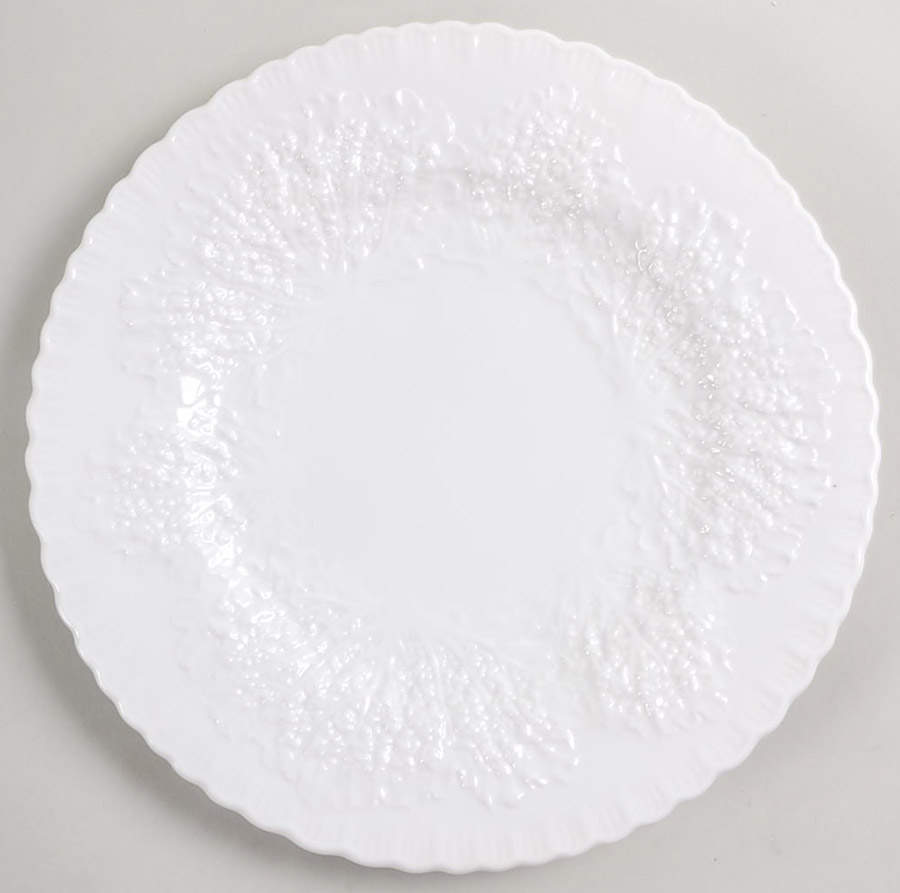 Savoy White (No Trim) Luncheon Plate by Spode-1