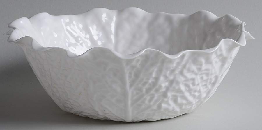Savoy White (No Trim) 9" Round Vegetable Bowl by Spode-1