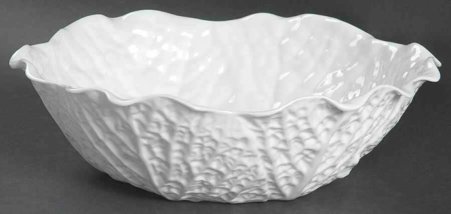 Savoy White (No Trim) 8" Round Vegetable Bowl by Spode-1