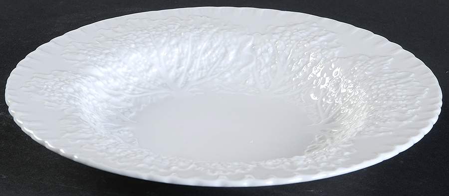Savoy White (No Trim) Rim Soup Bowl by Spode-1
