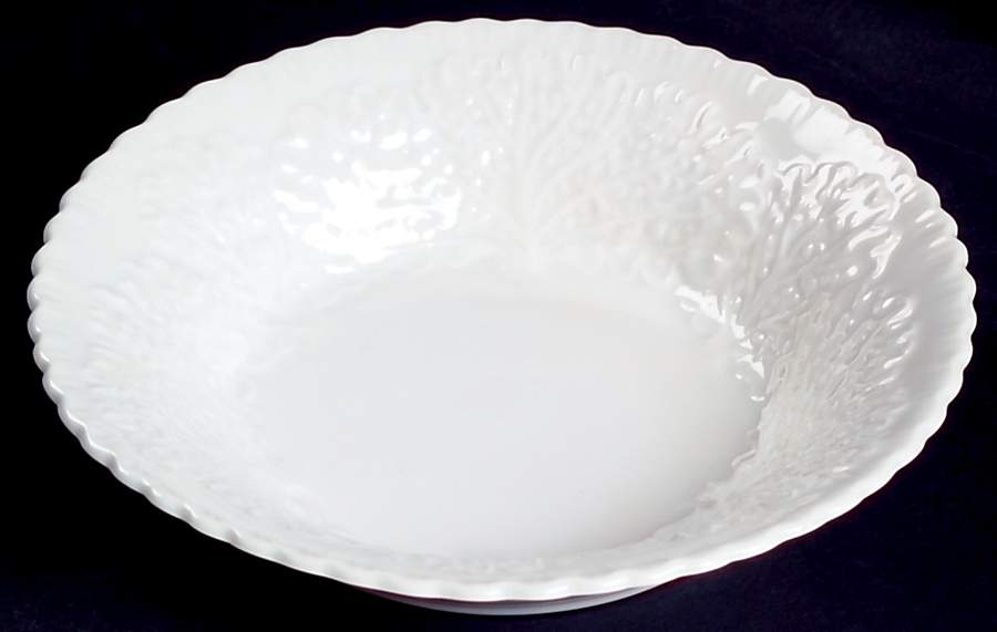 Savoy White (No Trim) Fruit/Dessert (Sauce) Bowl by Spode-1