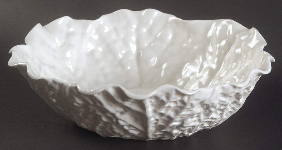 Savoy White (No Trim) 7" Round Vegetable Bowl by Spode-1
