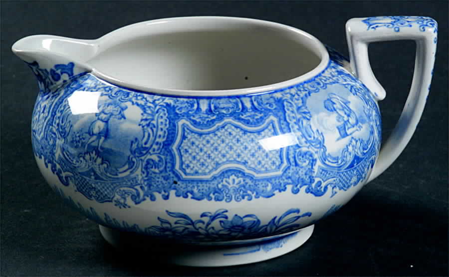 Seasons Blue Creamer by Spode-1