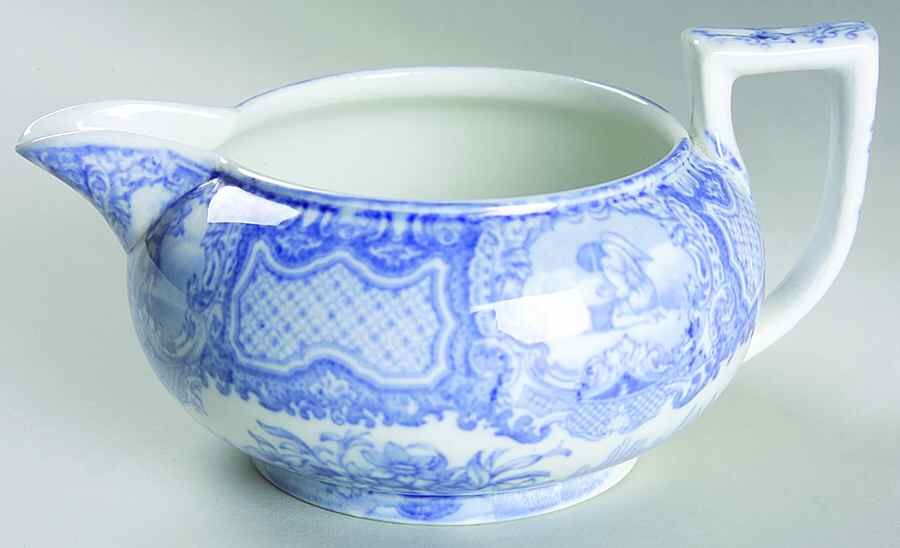 Seasons Blue Creamer by Spode-1
