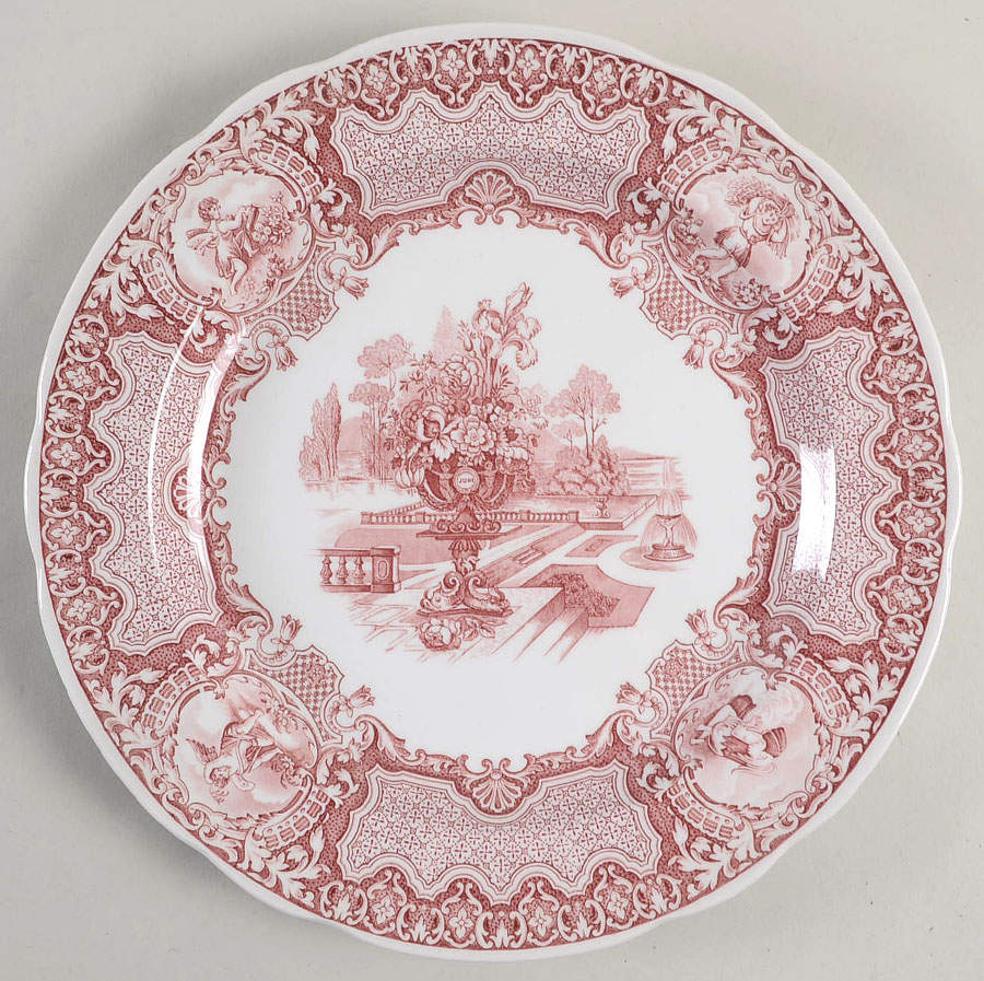 Seasons Red Dinner Plate by Spode-1