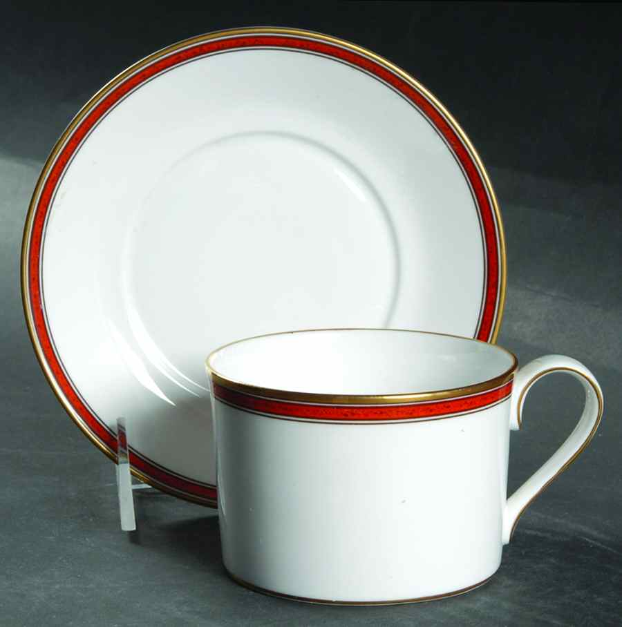 Seville Flat Cup & Saucer Set by Spode-1