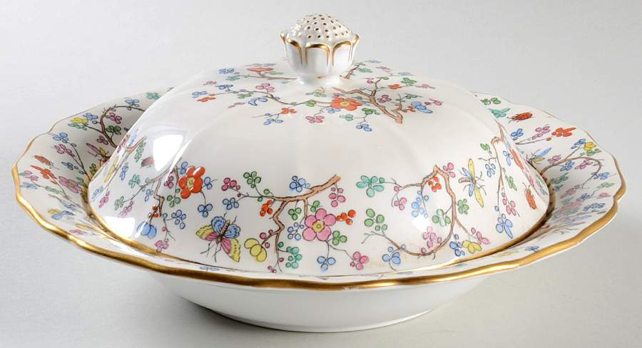 Shanghai Muffin Dish & Lid by Spode-1