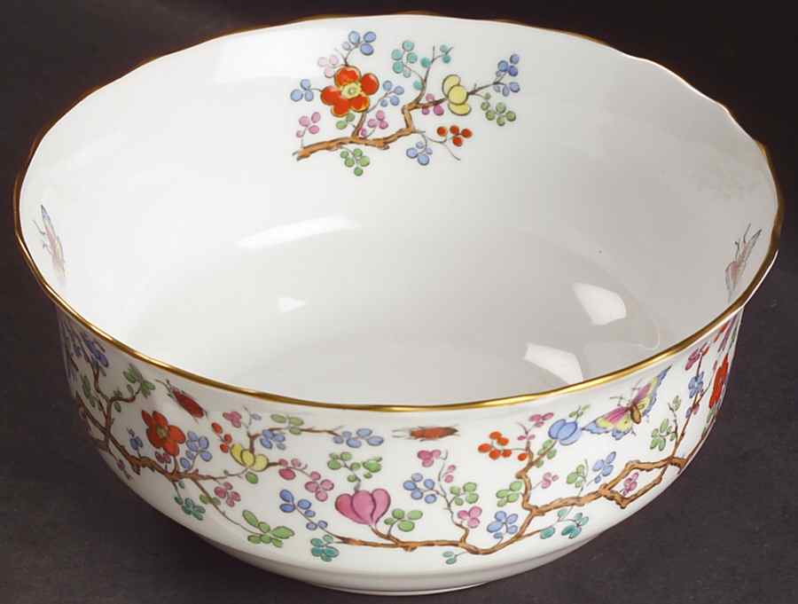 Shanghai Cranberry Bowl by Spode-1