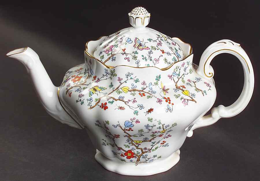 Shanghai Teapot & Lid by Spode-1