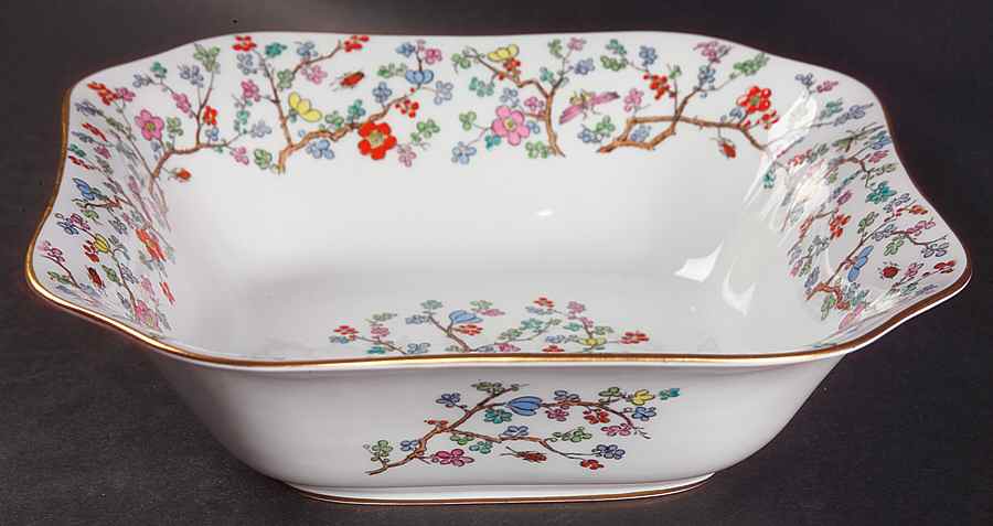 Shanghai 9" Square Vegetable Bowl by Spode-1