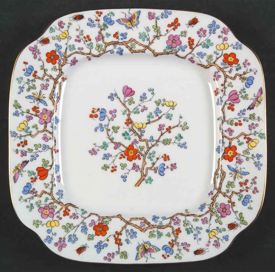 Shanghai Square Salad Plate by Spode-1