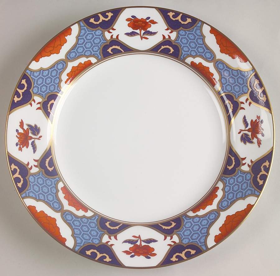 Shima Border Salad Plate by Spode-1
