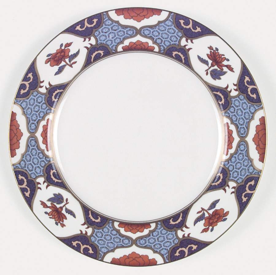 Shima Border Dinner Plate by Spode-1