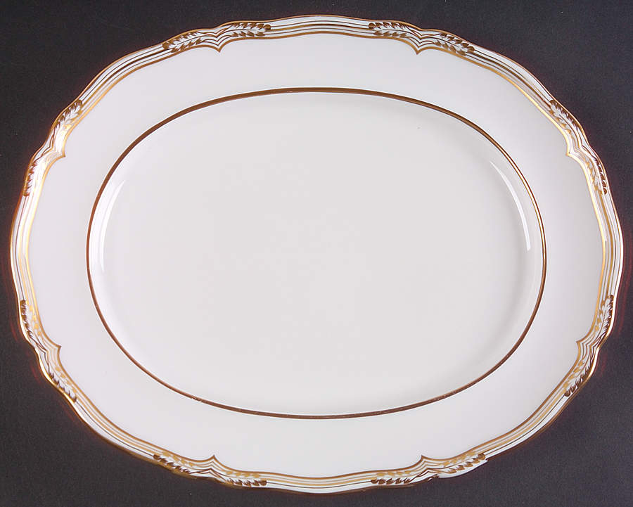 Sheffield 12" Oval Serving Platter by Spode-1
