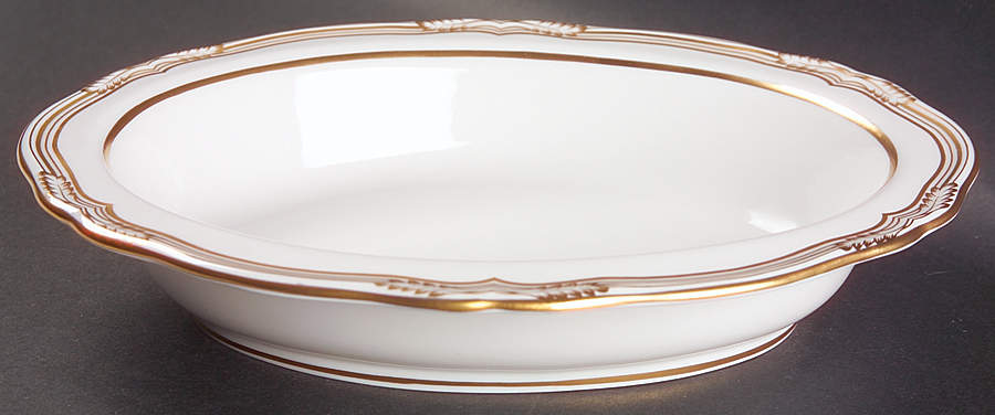 Sheffield 9" Oval Vegetable Bowl by Spode-1