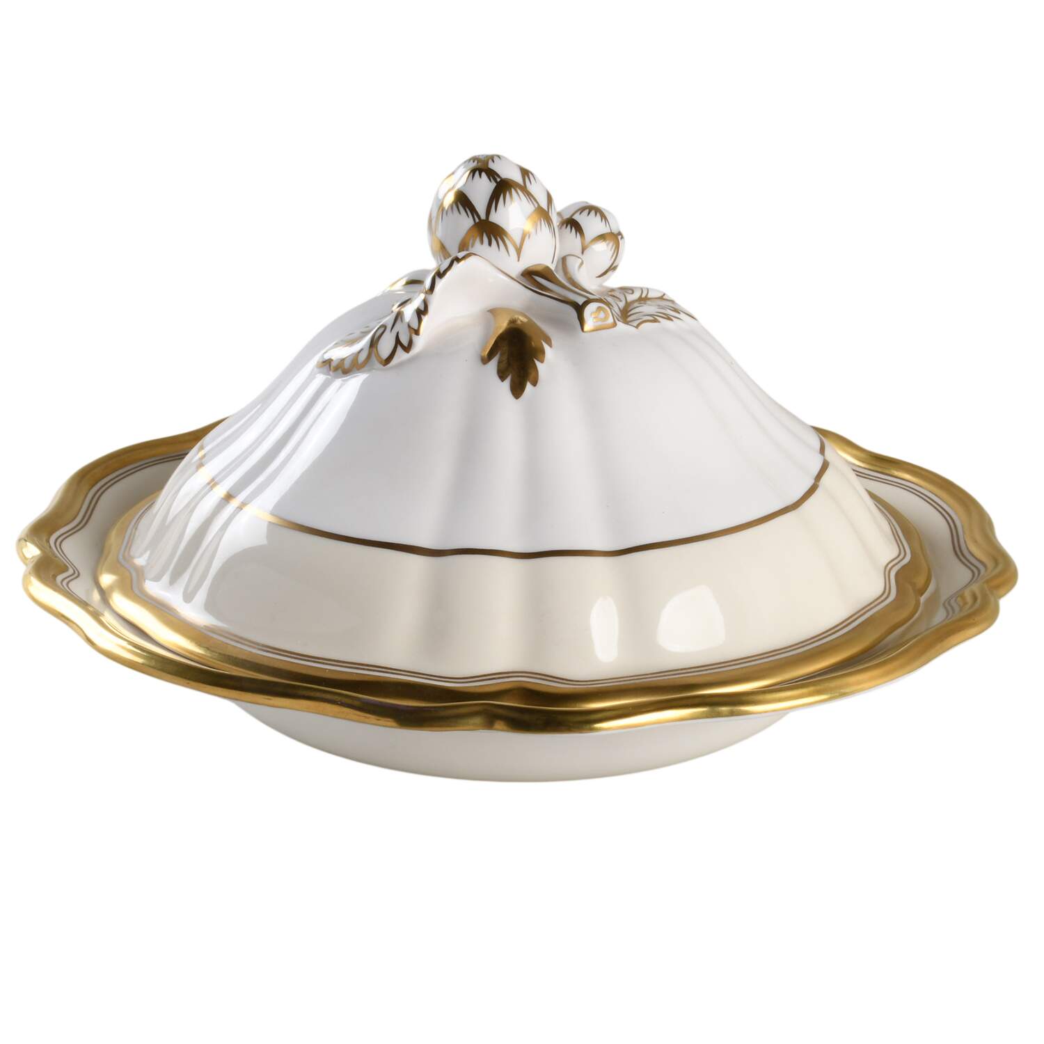 Sheffield Round Covered Vegetable by Spode-1