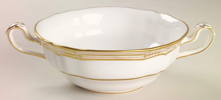 Sheffield Footed Cream Soup Bowl by Spode-1