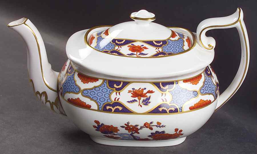 Shima Teapot & Lid by Spode-1