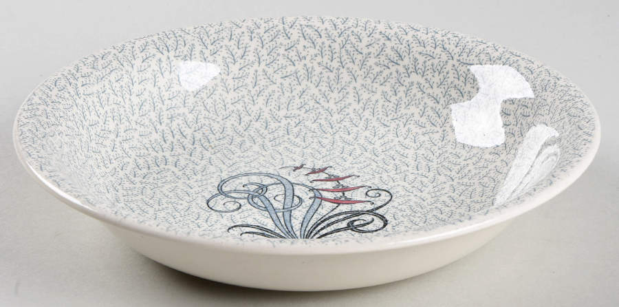 Singing Grass Coupe Soup Bowl by Spode-1