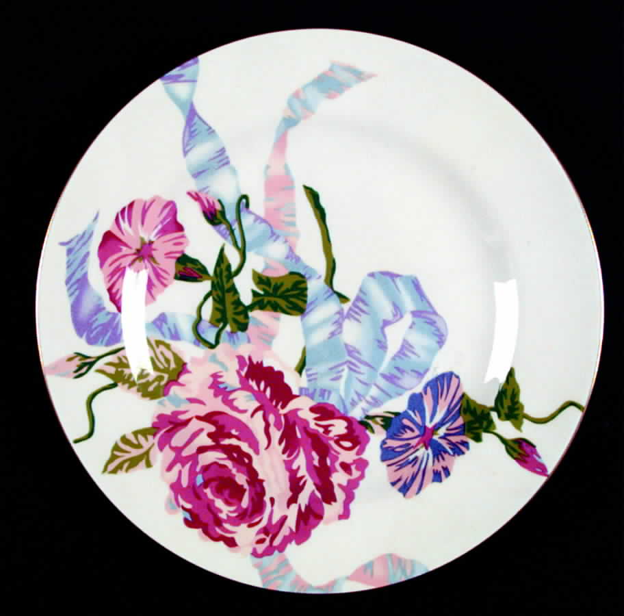 Silk Rose Luncheon Plate by Spode-1