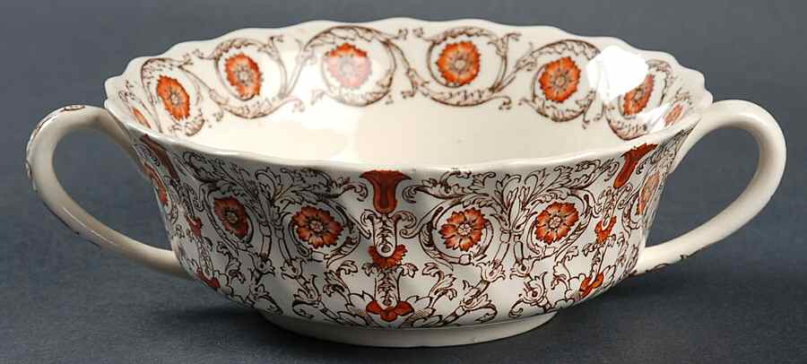 Sorrento Flat Cream Soup Bowl by Spode-1