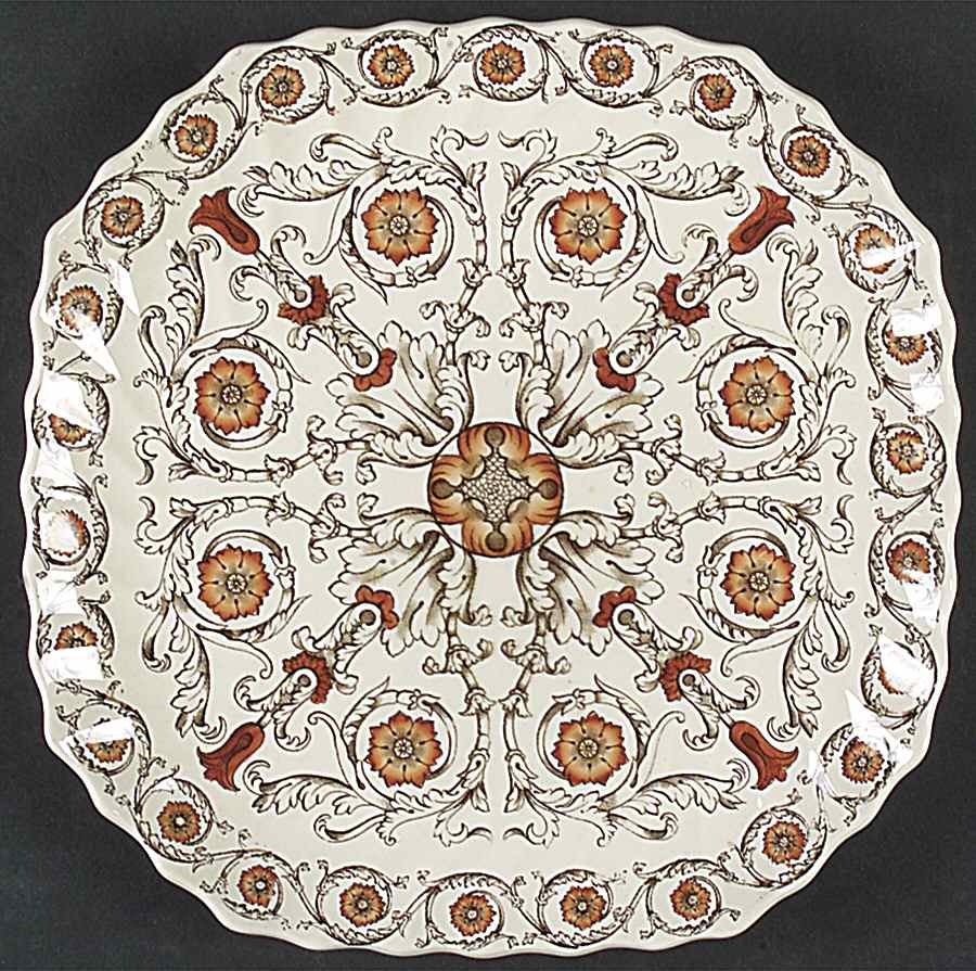 Sorrento Square Luncheon Plate by Spode-1
