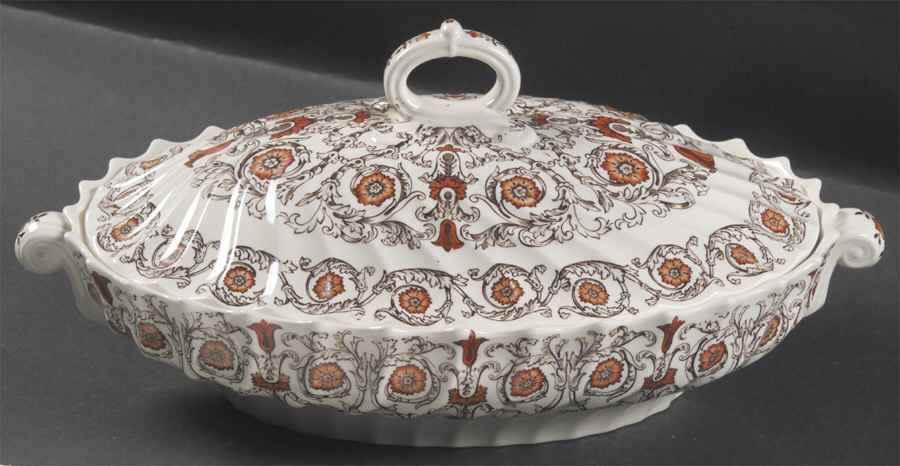 Sorrento Oval Covered Vegetable by Spode-1