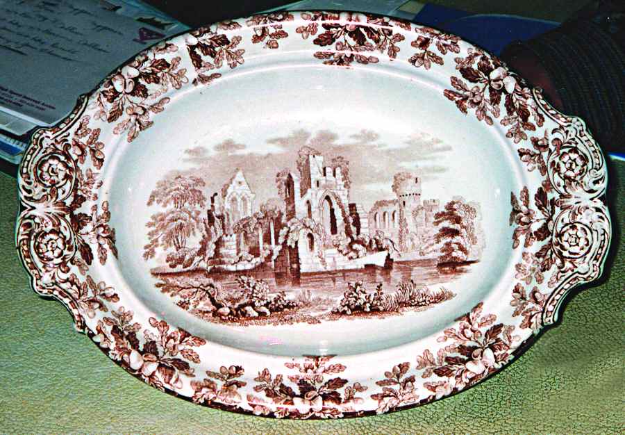 Acora (Smooth) 16" Oval Serving Platter by Spode-1
