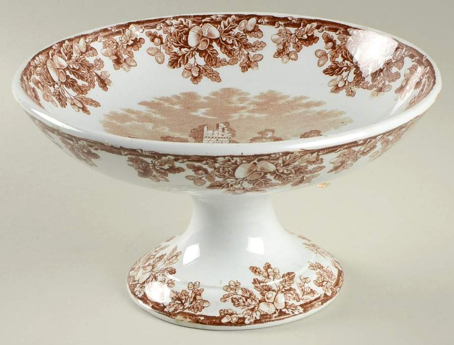 Acora (Smooth) Round Compote (Height X Width) by Spode-1