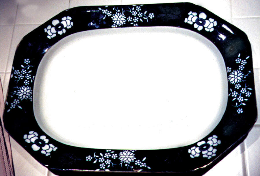 SP36 14" Oval Serving Platter by Spode-1