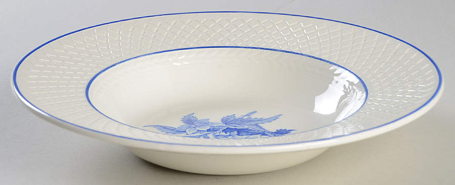 Camilla Blue (Mansard Shape) Rim Soup Bowl by Spode-1