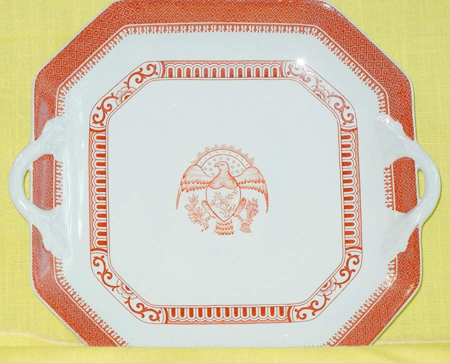 SP57 Handled Cake Plate by Spode-1