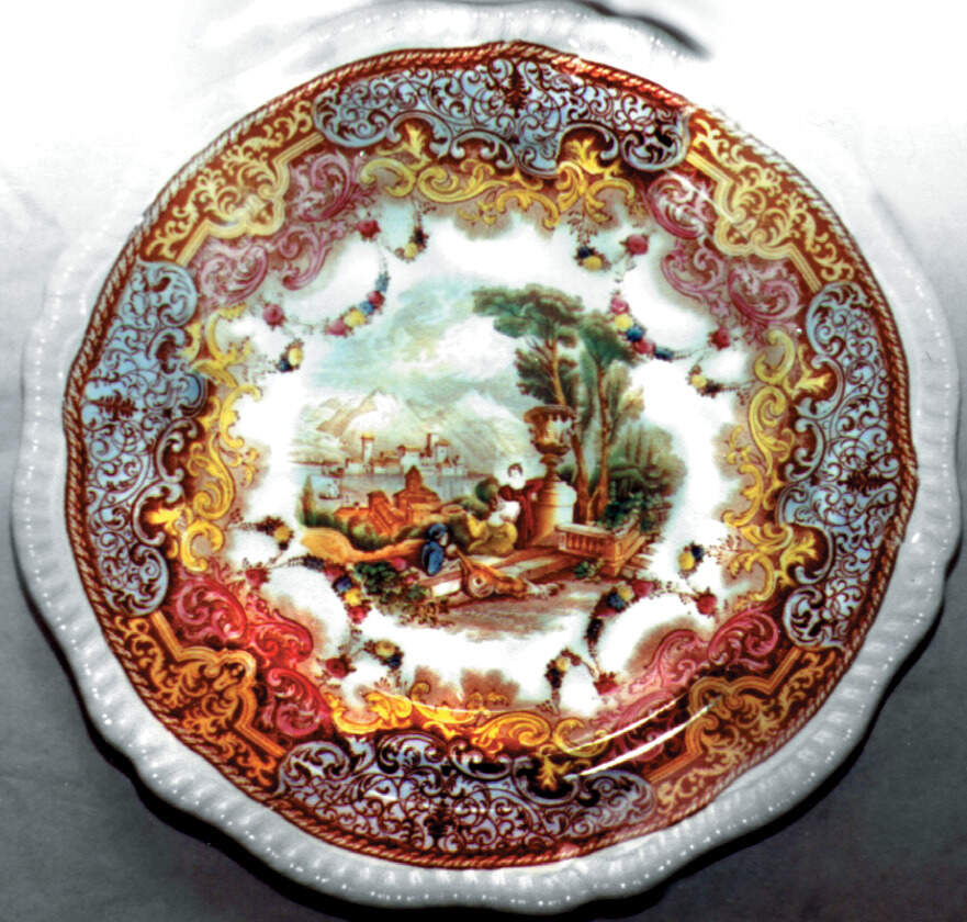 SP74 Dinner Plate by Spode-1