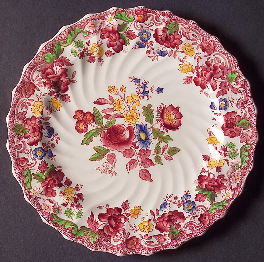 Spode's Bouquet Salad Plate by Spode-1