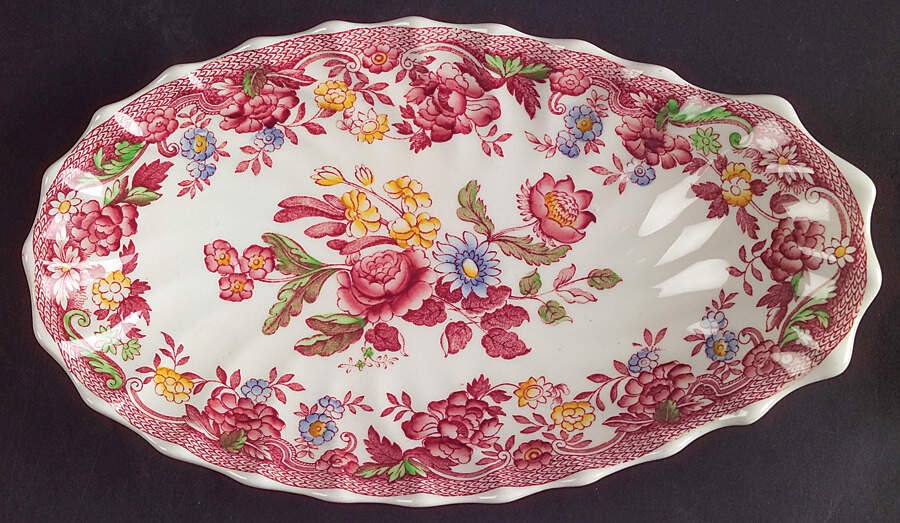 Spode's Bouquet Pickle Dish by Spode-1