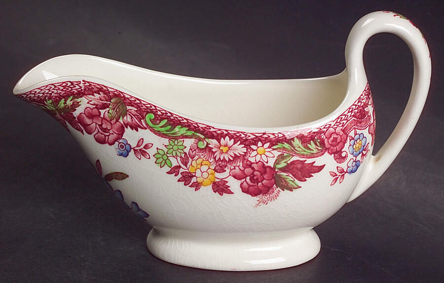 Spode's Bouquet Individual Gravy Boat by Spode-1