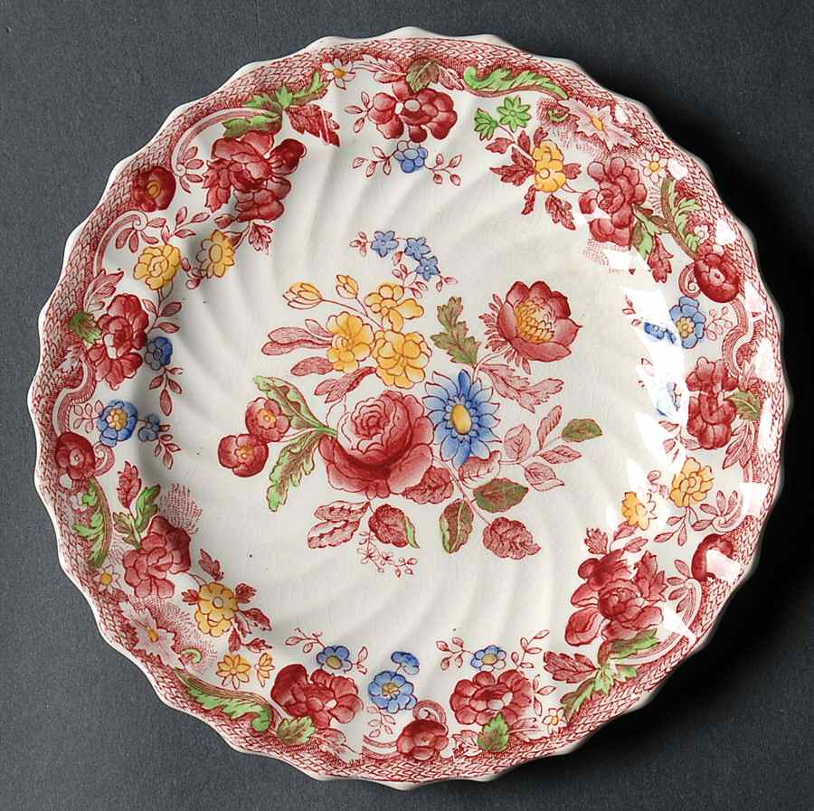 Spode's Bouquet Bread & Butter Plate by Spode-1