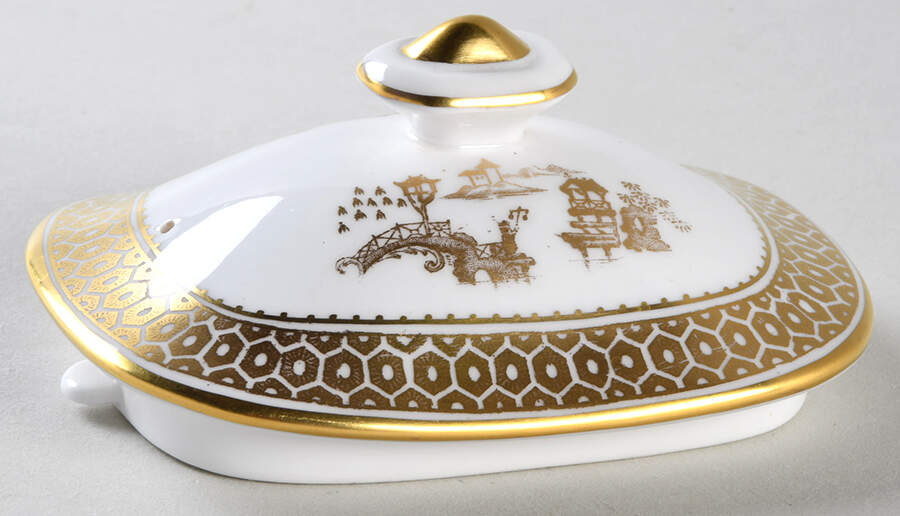 Spode's Garden Lid for Teapot by Spode-1