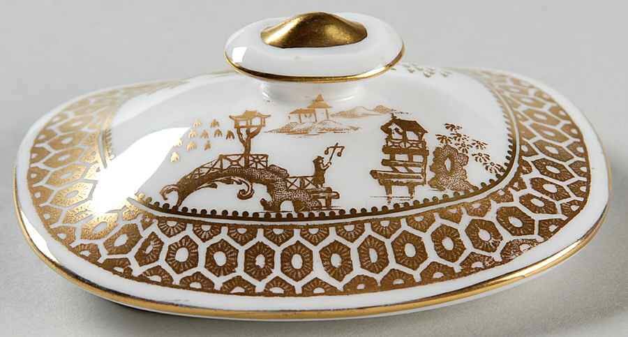 Spode's Garden Lid for Sugar Bowl by Spode-1