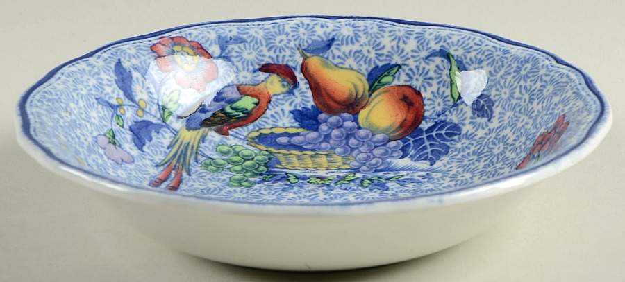Spode's George III Blue Coupe Cereal Bowl by Spode-1